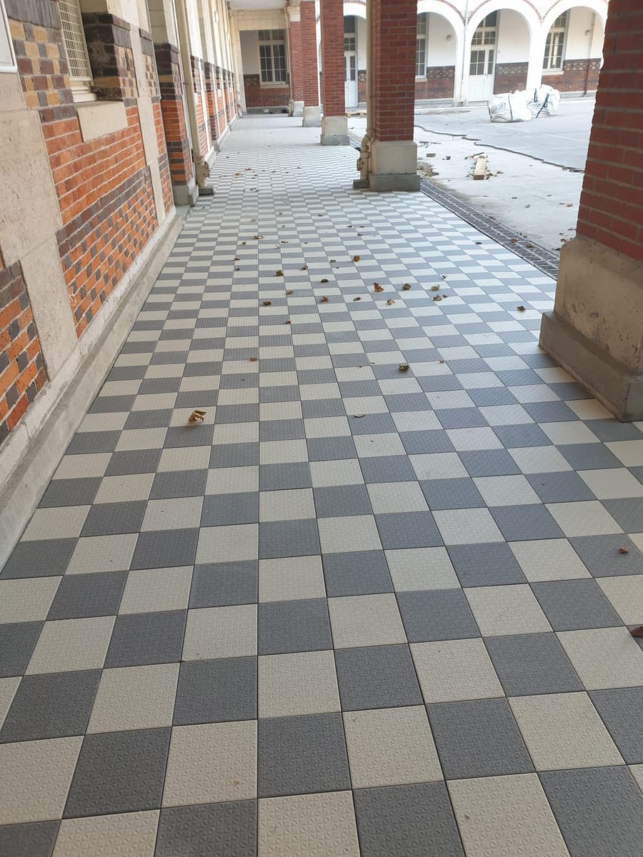 Pose de carrelage